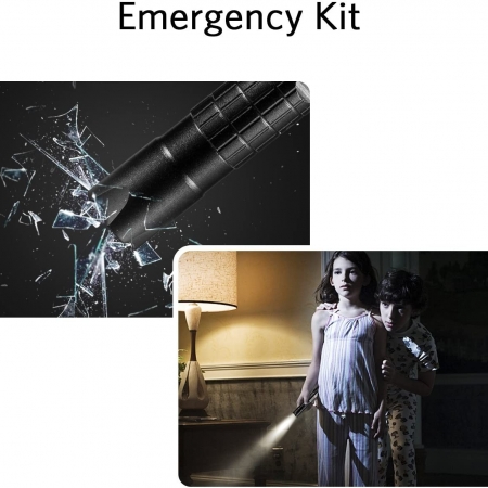 Flashlight Led Pen Pocket Light - [2 PACK] K KERNOWO Small EDC Tactical Penlight Waterproof with Clip Super Bright 240 High Lume