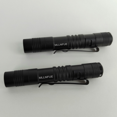 MLLNFUE Small Mini Pocket Led Pen Light Super Bright Waterproof 3.5inch Portable with Clip and AAA Battery for Inspection, Hikin