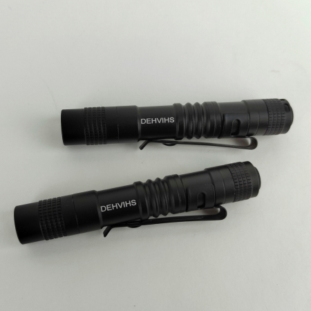 DEHVIHS Small Mini Pocket Led Pen Light Super Bright EDC Waterproof 3.5inch Portable with Clip and AAA Battery for Inspection, H