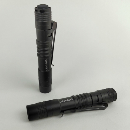 DEHVIHS Small Mini Pocket Led Pen Light Super Bright EDC Waterproof 3.5inch Portable with Clip and AAA Battery for Inspection, H