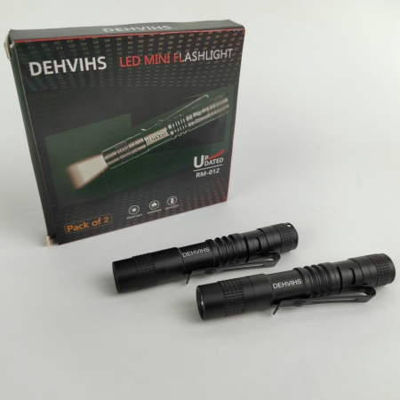 DEHVIHS Small Mini Pocket Led Pen Light Super Bright EDC Waterproof 3.5inch Portable with Clip and AAA Battery for Inspection, H